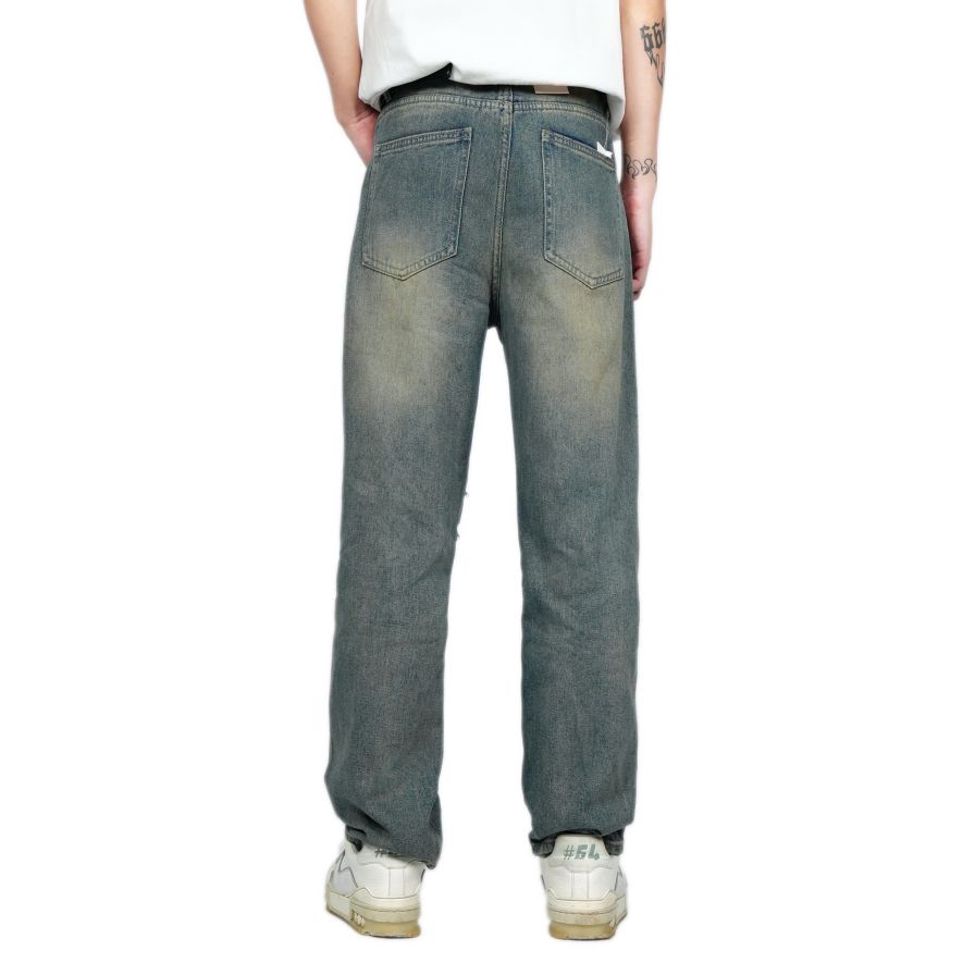 Quần ống suông Xanh Rách SR7712