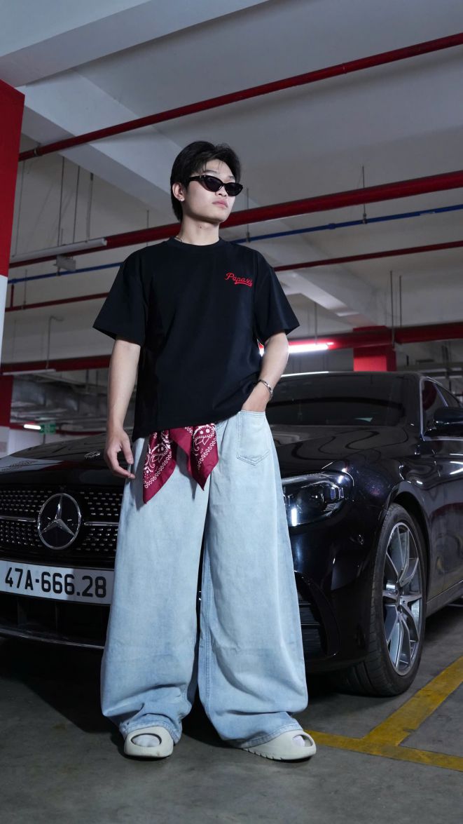 Quần jean Ông Rộng Dài PAPAZI OR9901