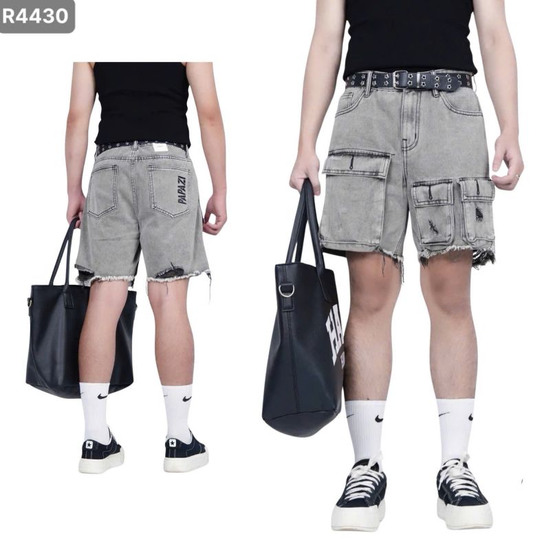 Quần jean lửng trên gối PAPAZI R4430