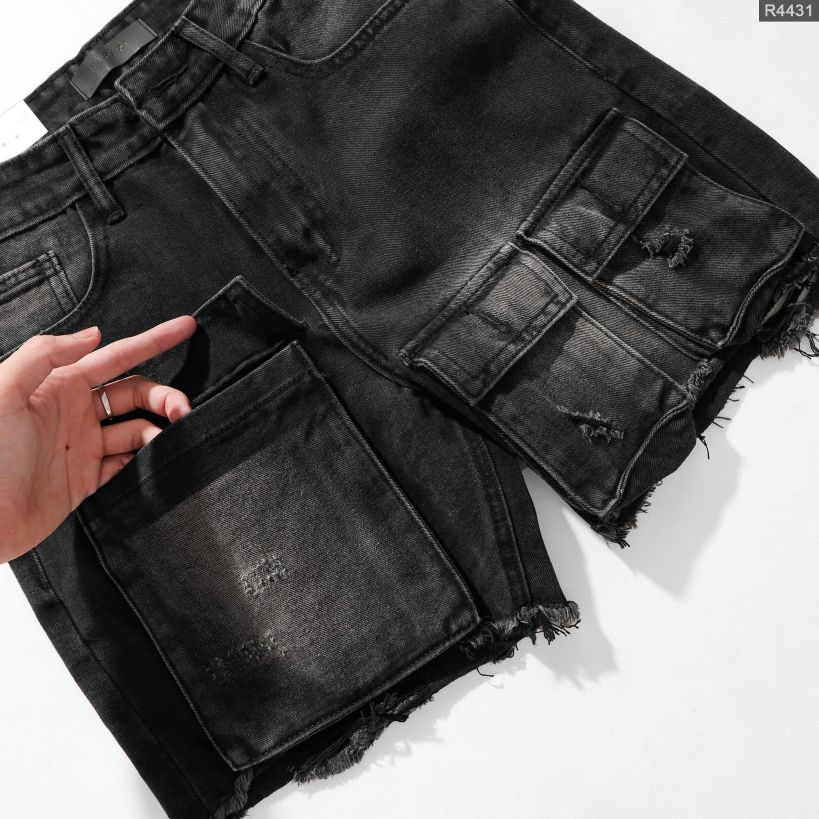 Quần jean lửng trên gối PAPAZI R4431