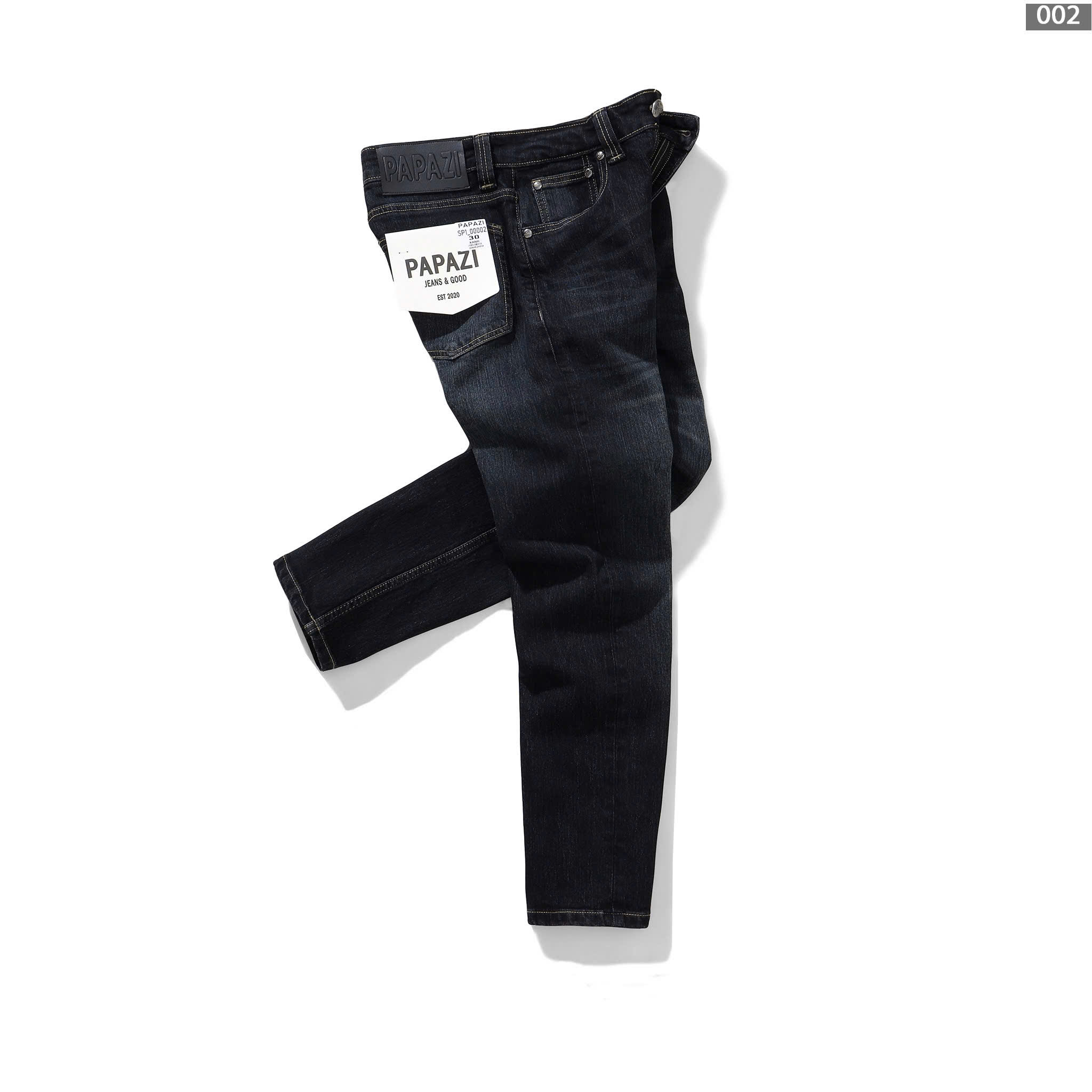 Quần jean nam Mã SP1_00002 form slim, gam màu xanh đen là sự kết hợp hoàn hảo, bộ sưu tập mới PAPAZI