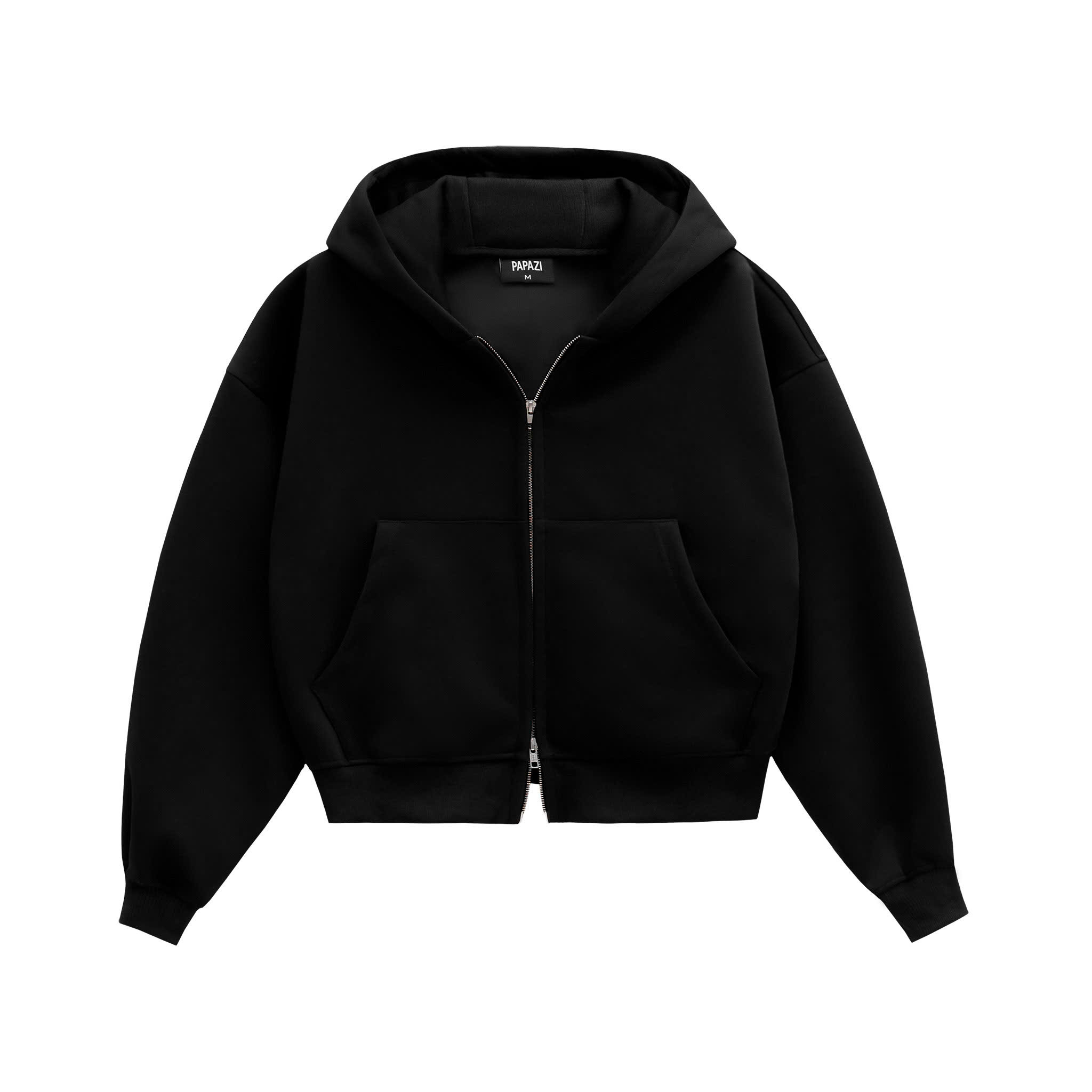 Áo khoác HoodieZip Form BOXY HD_00002 PAPAZI Unisex 2 Da 350gsm , chất mền mịn , co giãn thoải mái