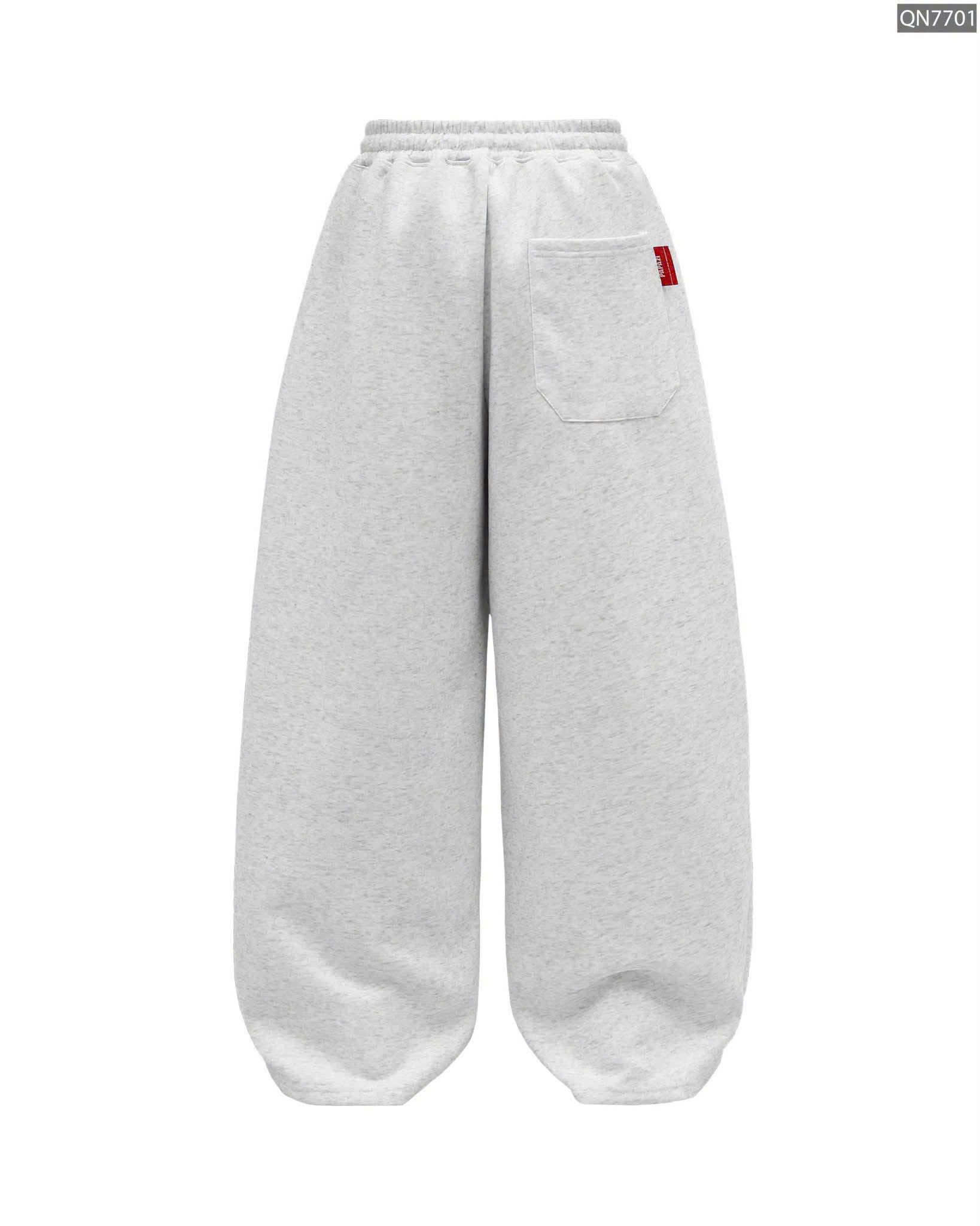 Quần nỉ ống rộng QN_00002 PAPAZI Unisex 2 Da 350gsm , chất mền mịn , co giãn thoải mái