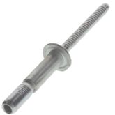 Tacoma Screw Products  1/4 Brazier Head Drive Pin Rivet, .203-.297  Grip, 100/PKG