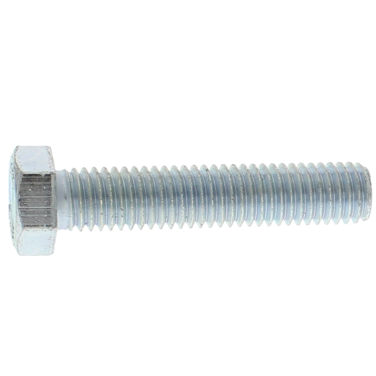 1/2"-13 x 4" Hex Tap Bolts — ASTM A307 Grade A, Zinc, 25/PKG