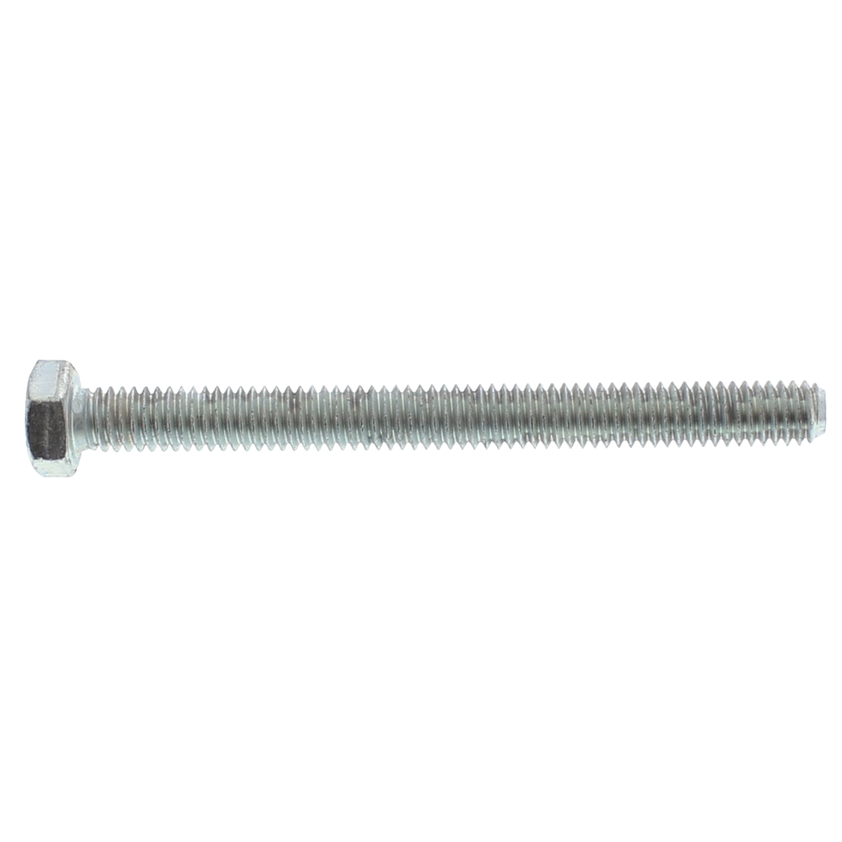 1/2"-13 x 6" Hex Tap Bolts — SAE J429 Grade 5, Coarse Thread, Zinc, 25/PKG