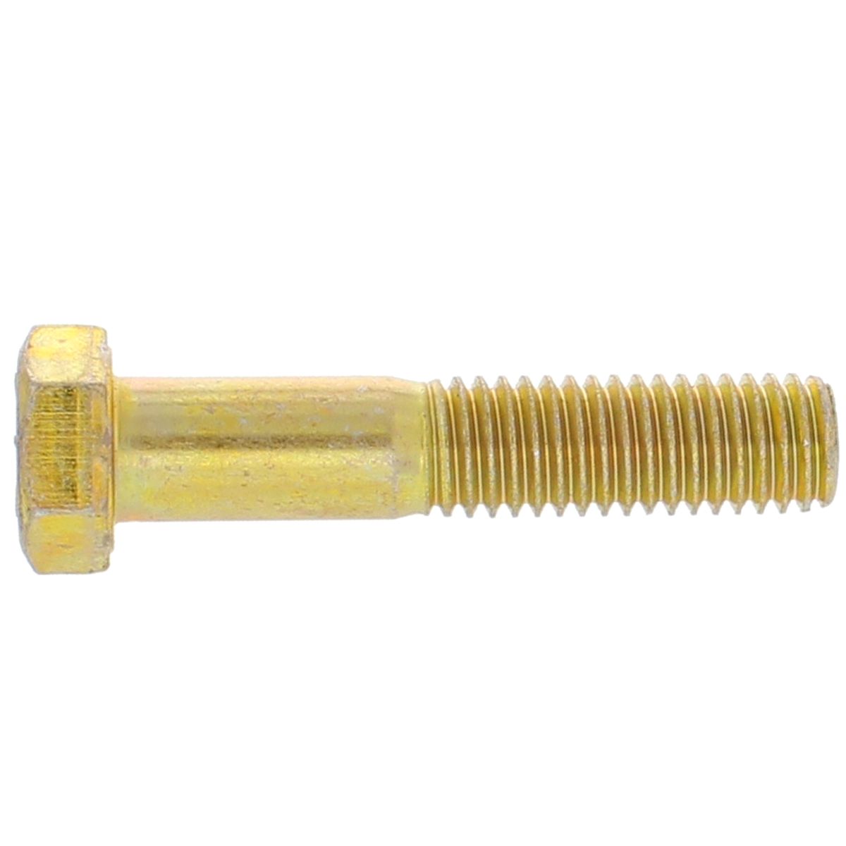 1"-8 x 8" Hex Cap Screws — SAE J429 Grade 8, Coarse Thread, Zinc Yellow, 1/PKG