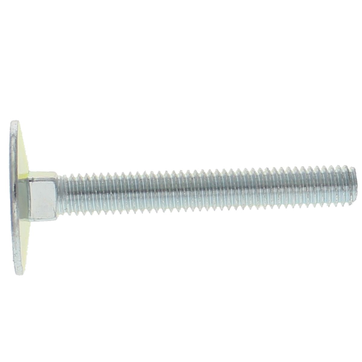 1/4"-20 x 3" Elevator Bolts — ASTM A307, Coarse Thread, Zinc, 100/PKG