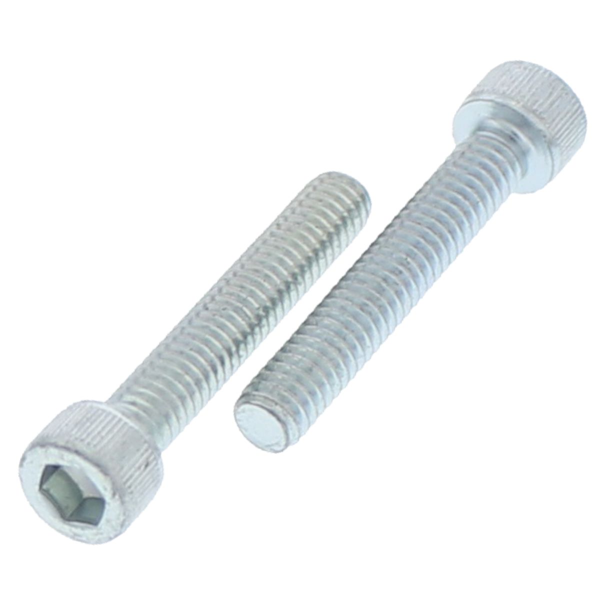 #8-32 x 1-1/4" Socket Head Cap Screws — Alloy Steel Heat Treated, Coarse Thread, Zinc, 100/PKG