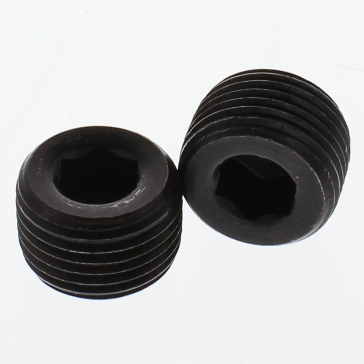 1/2"-14 x 9/16" Socket Pipe Plugs — Black Oxide, 50/PKG