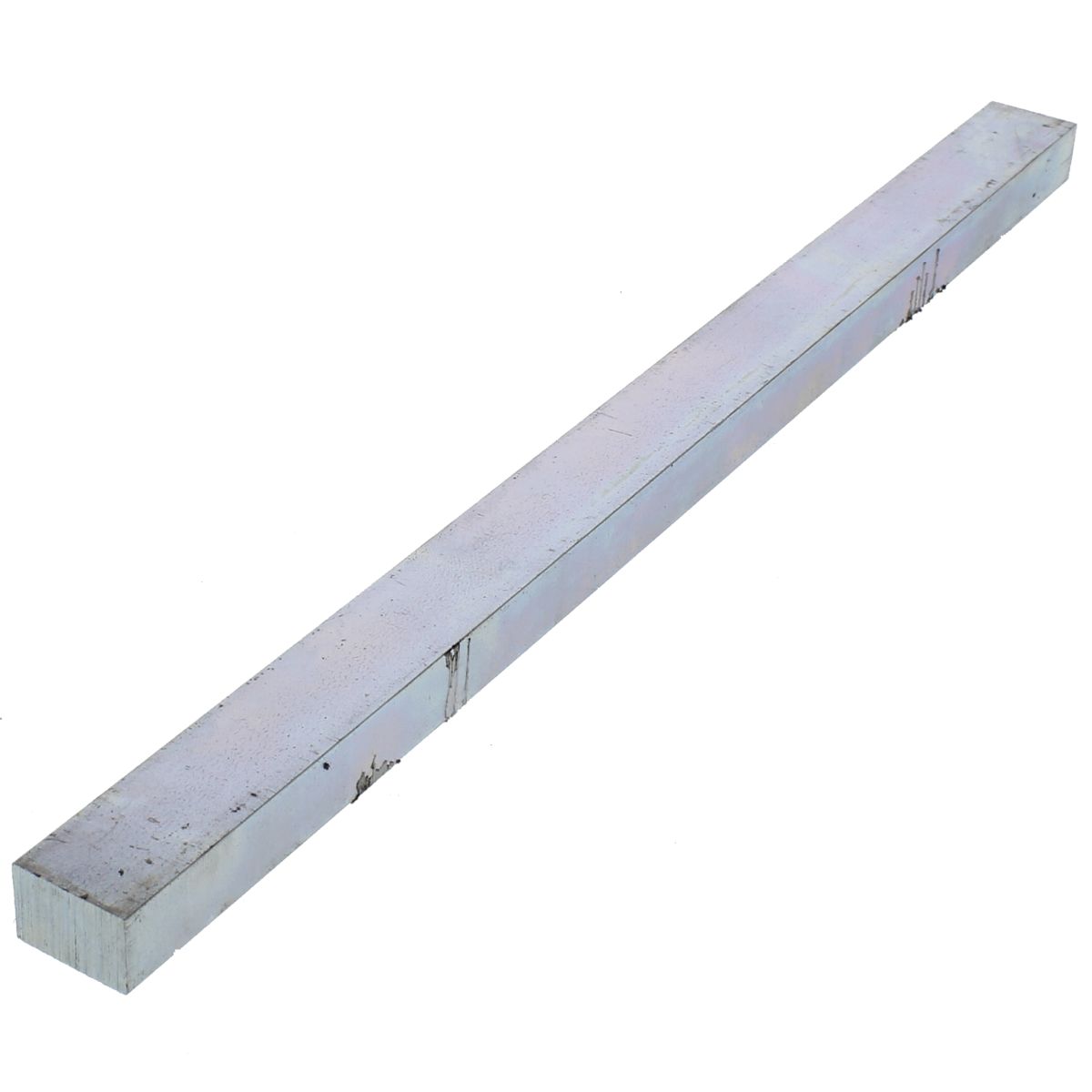 3/16" x 3/8" x 12" Rectangular Keystock — Zinc