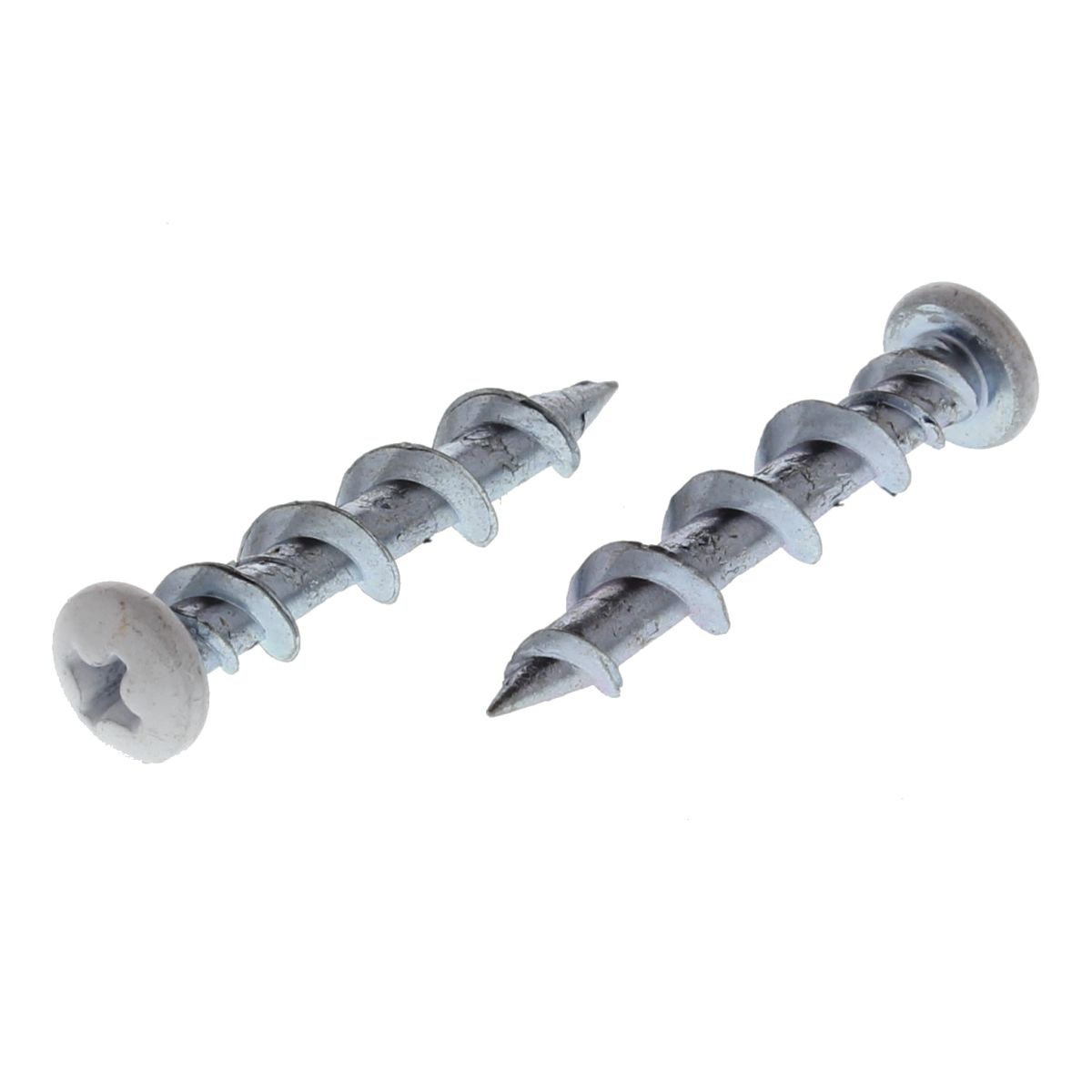 DeWalt 02330-PWR 1/4" x 1-1/4" Pan Head Wall-Dog Anchor White 100/PKG