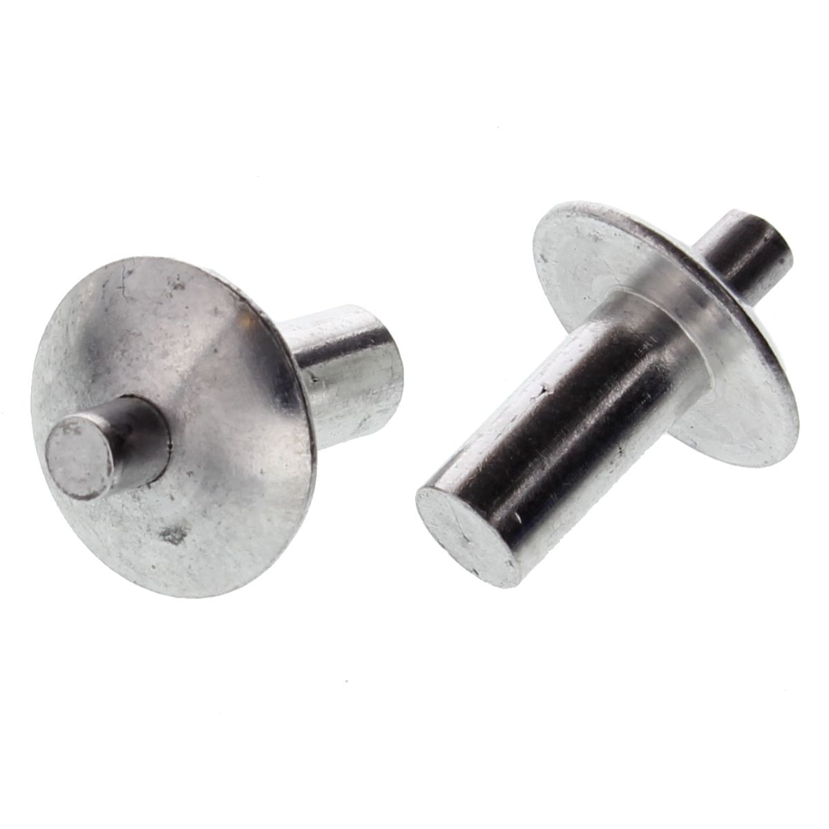 Tacoma Screw Products  1/4 Brazier Head Drive Pin Rivet, .203-.297  Grip, 100/PKG