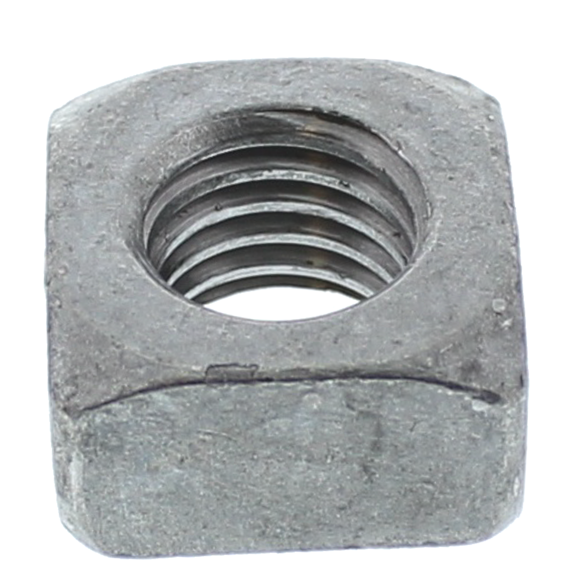 1/2"-13 Square Nuts — ASME B18.2.2, Coarse, 100/PKG