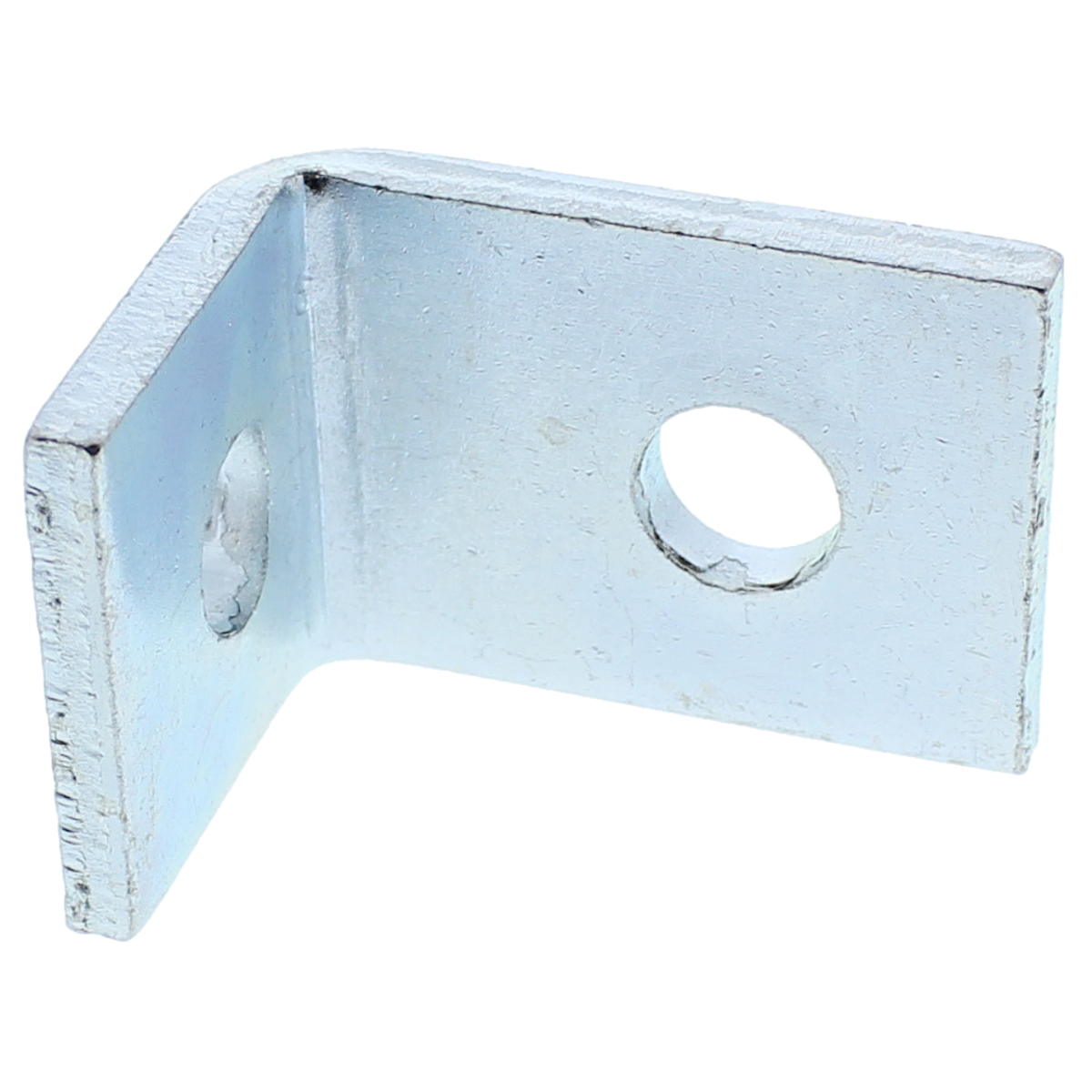 Angle Fittings for Strut — Steel, Zinc — 2-Hole 90º Connection Angle
