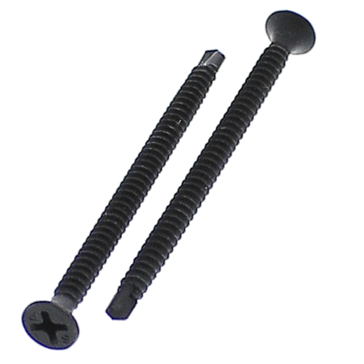 #6 x 1-5/8" Phillips Drywall Self-Drilling Screws — Black Phosphate, 100/PKG