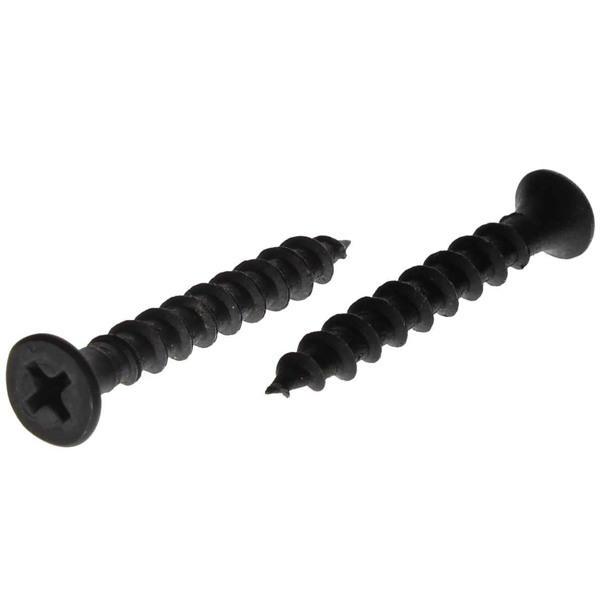 #10 x 1-1/2" Bugle Head Phillips Laminating Screw — Black Phosphate, 100/PKG