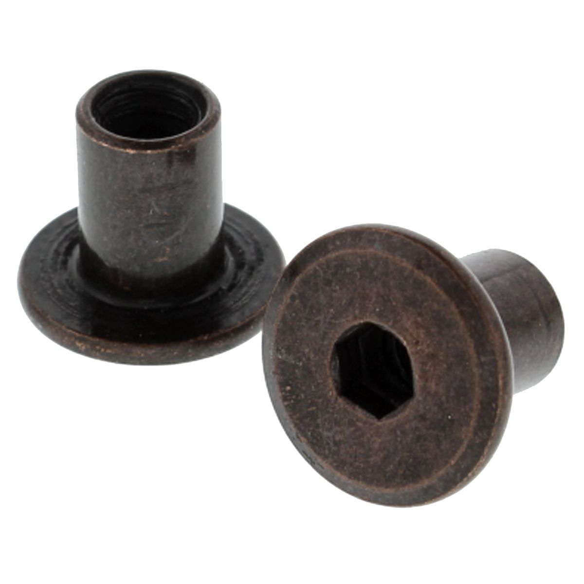 1/4"-20 x 1/2" Joint Connector Nut, Steel, 50/PKG