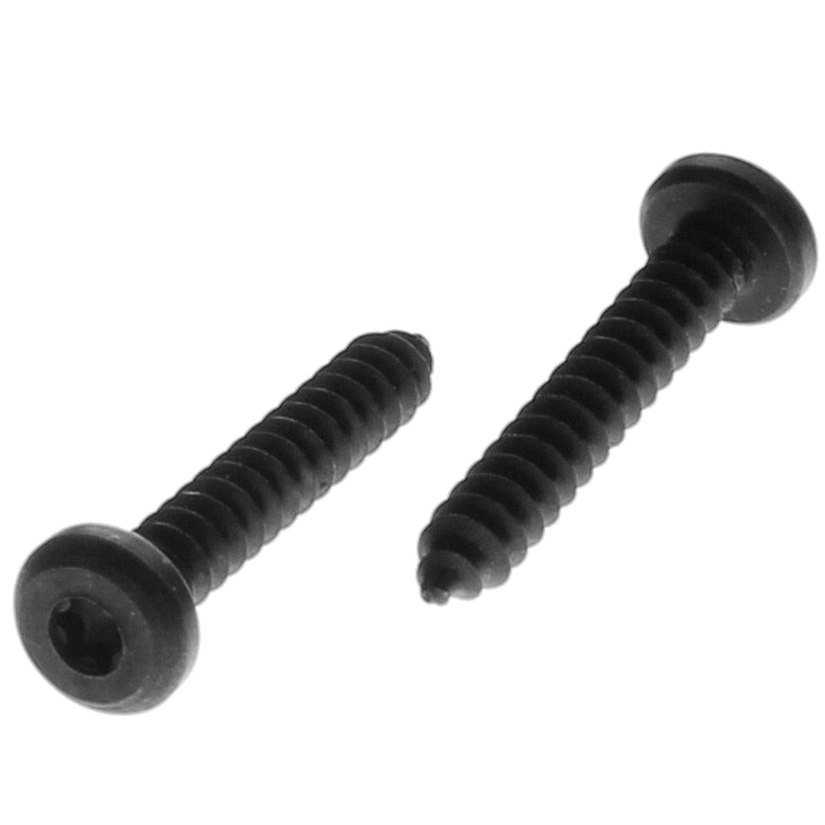 M4.2 (11/64") x 25 mm (1") Pan Torx Automotive Trim Screws, Black, 50/PKG