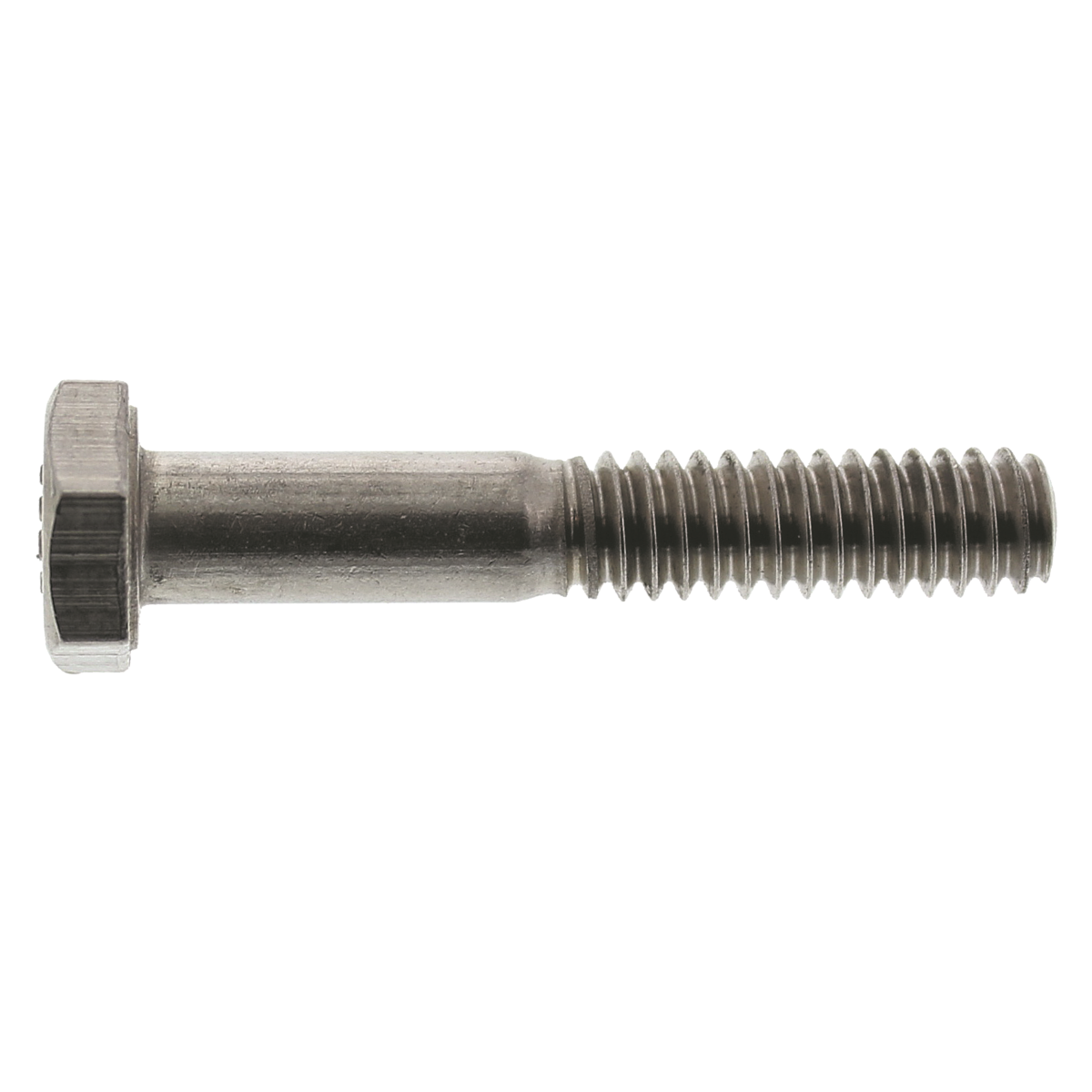 1/4"-20 x 1-1/2" 100% Melt/Mfg Domestic Hex C/S — 304 Stainless Steel, Coarse Thread, 100/PKG