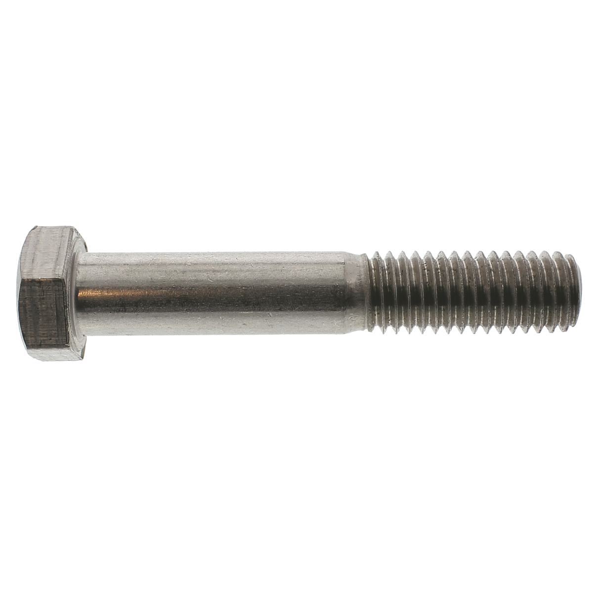 1/2"-13 x 1-1/2" 100% Melt/Mfg Domestic Hex Cap Screws — 304 Stainless Steel, Coarse Thread, 50/PKG