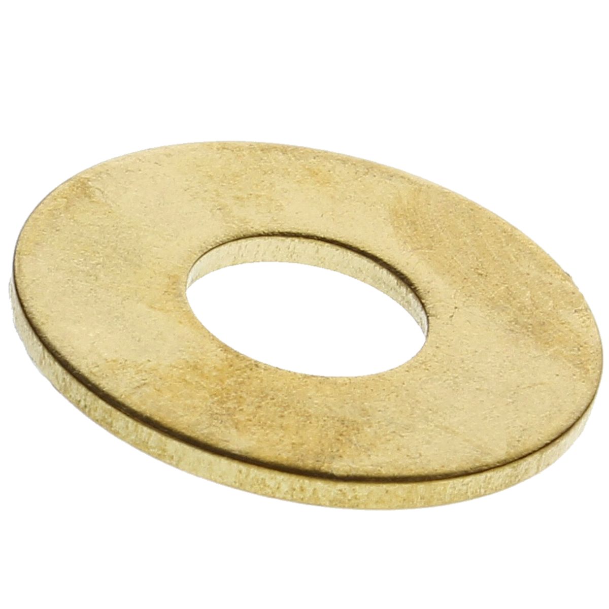 #14 (1/4") x 11/16" x .051 Flat Washers — Brass, 100/PKG