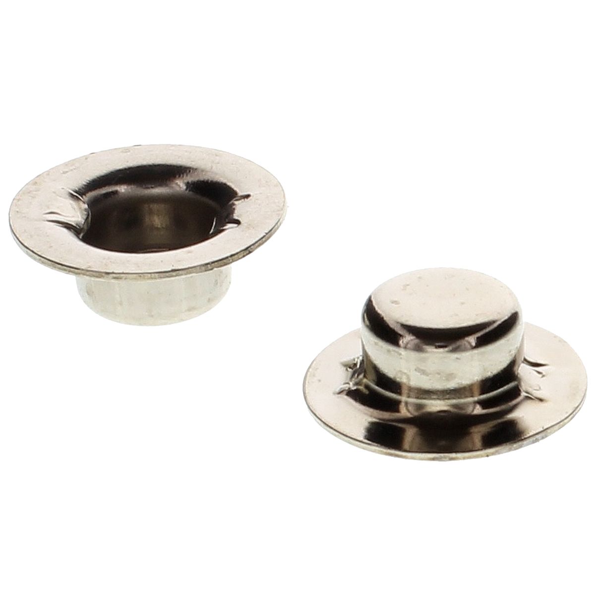 1/2" Rod Caps, Nickel Plated, 10/PKG