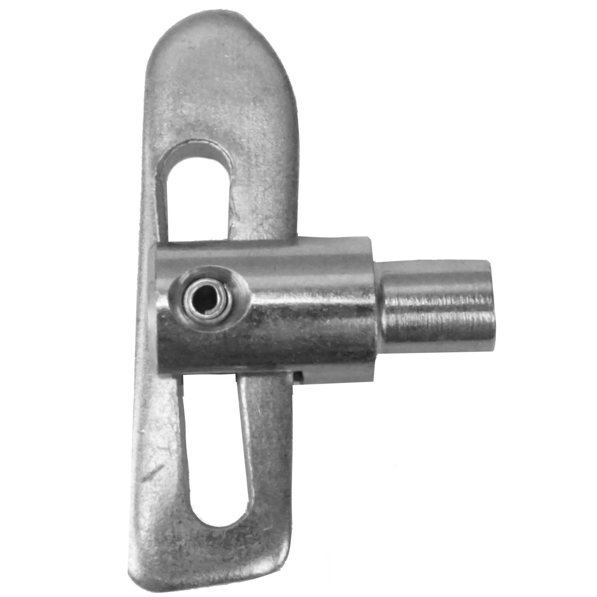 M8 Antiluce Baby Dropcatch Weld-On Fastener, Zinc