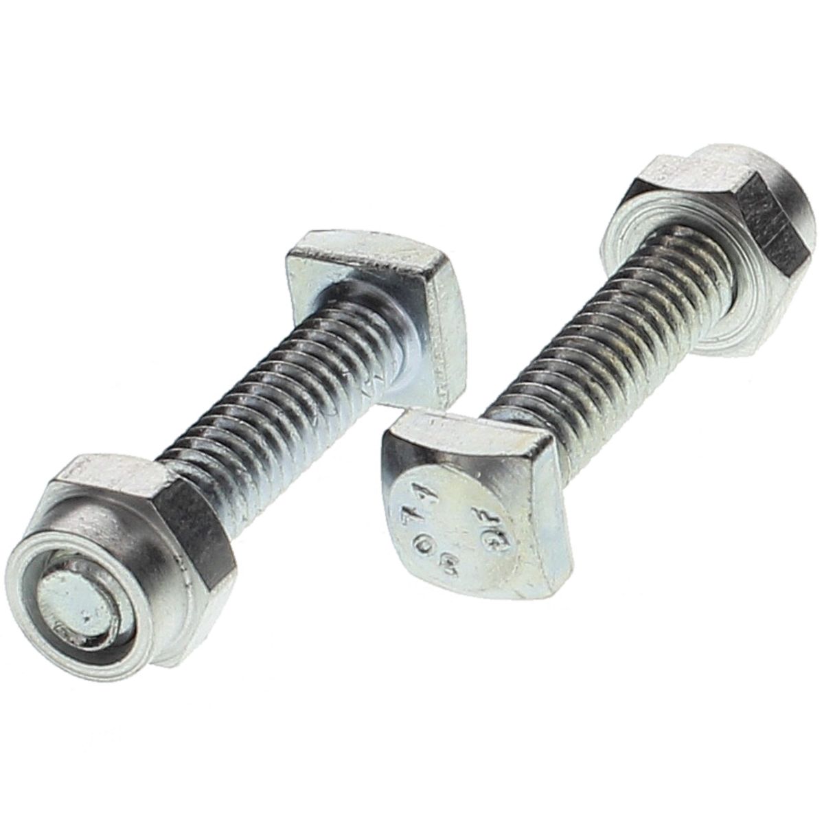 1/4"-20 x 1-1/2" Square Head Battery Terminal Bolts, 2/PKG