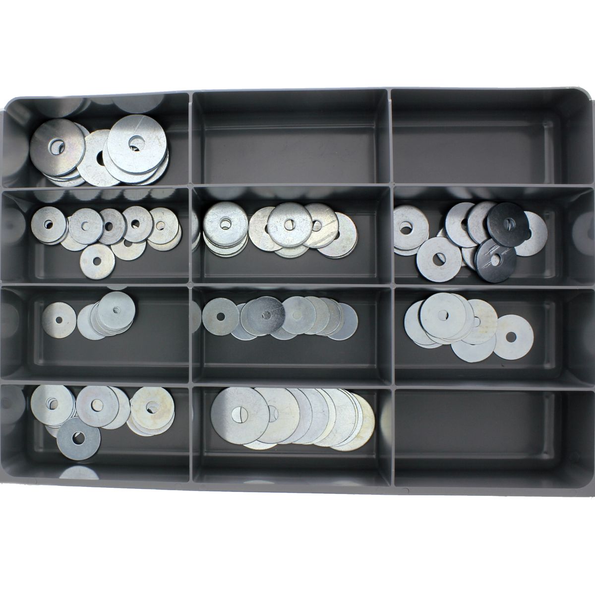 Fender Washers — Steel Drawer Assortment