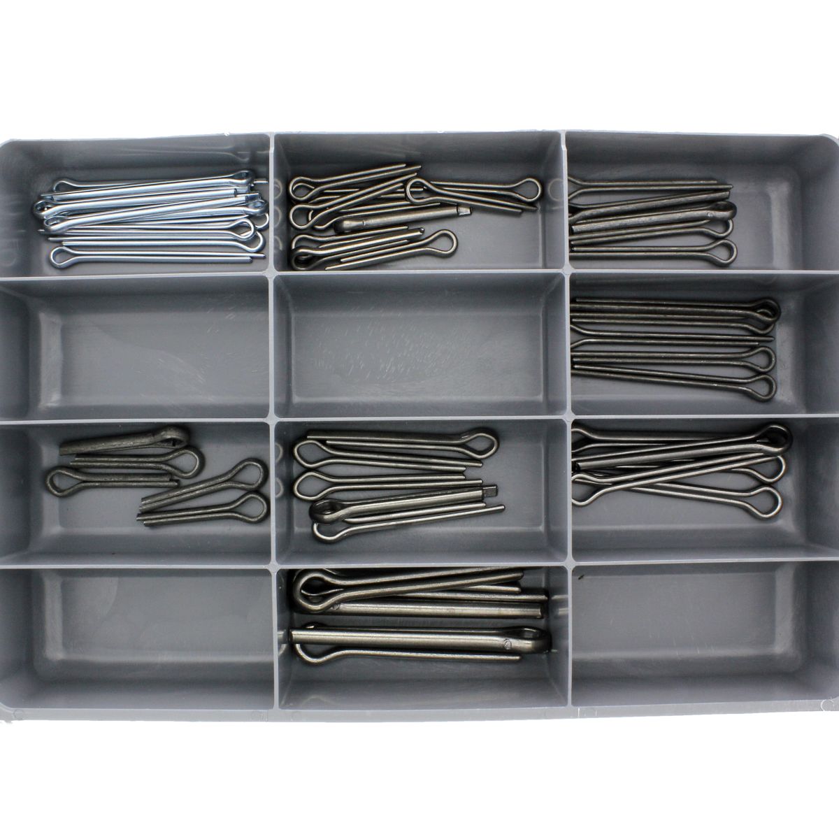 Tacoma Screw Products Cotter Pins — Large Sizes Steel Drawer Assortment 