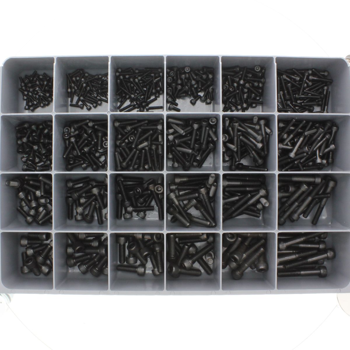 Metric Socket Head Cap Screws — Class 12.9 — Steel Drawer Assortment
