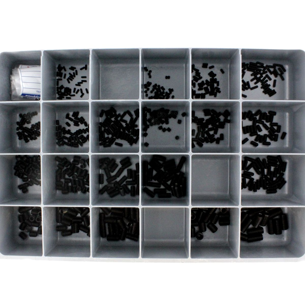 Metric Socket Set Screws — Class 14.9 — Steel Drawer Assortment