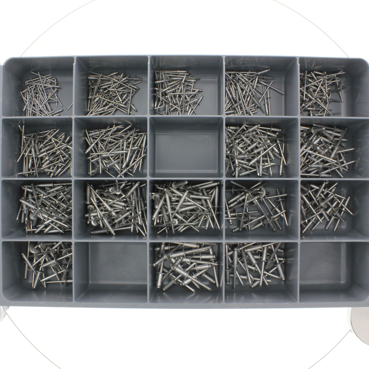 Blind Rivets Aluminum/Aluminum Drawer Assortment