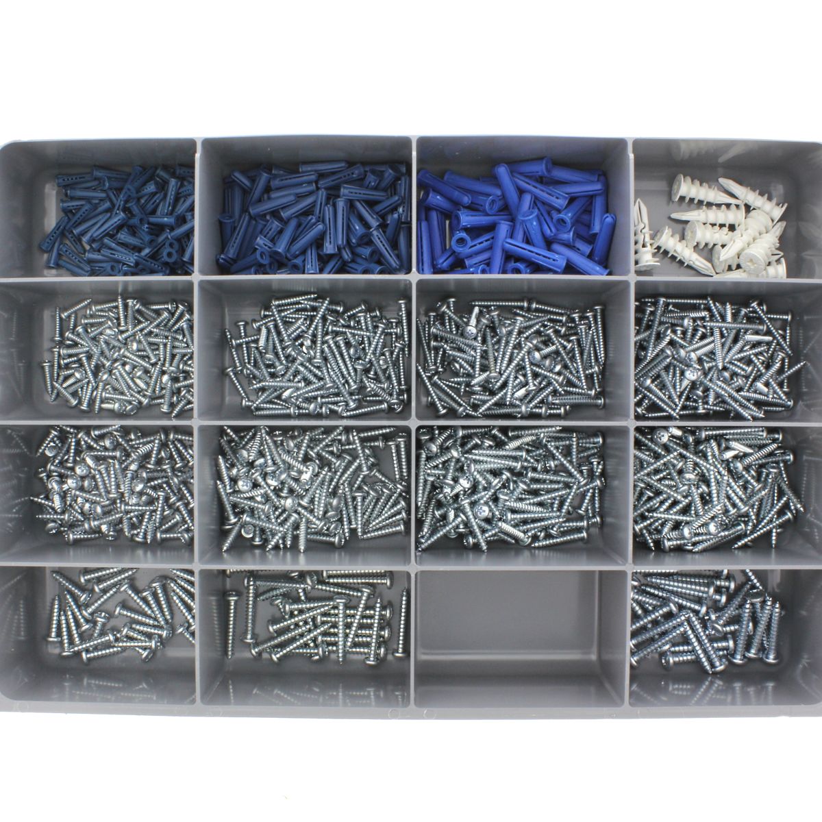Light Duty Anchors with Phillips Screws Drawer Assortment