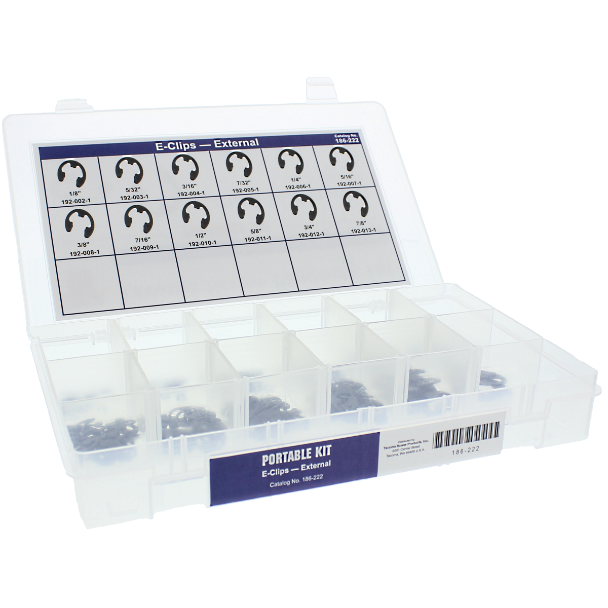 “E” Clips Portable Kit Assortment