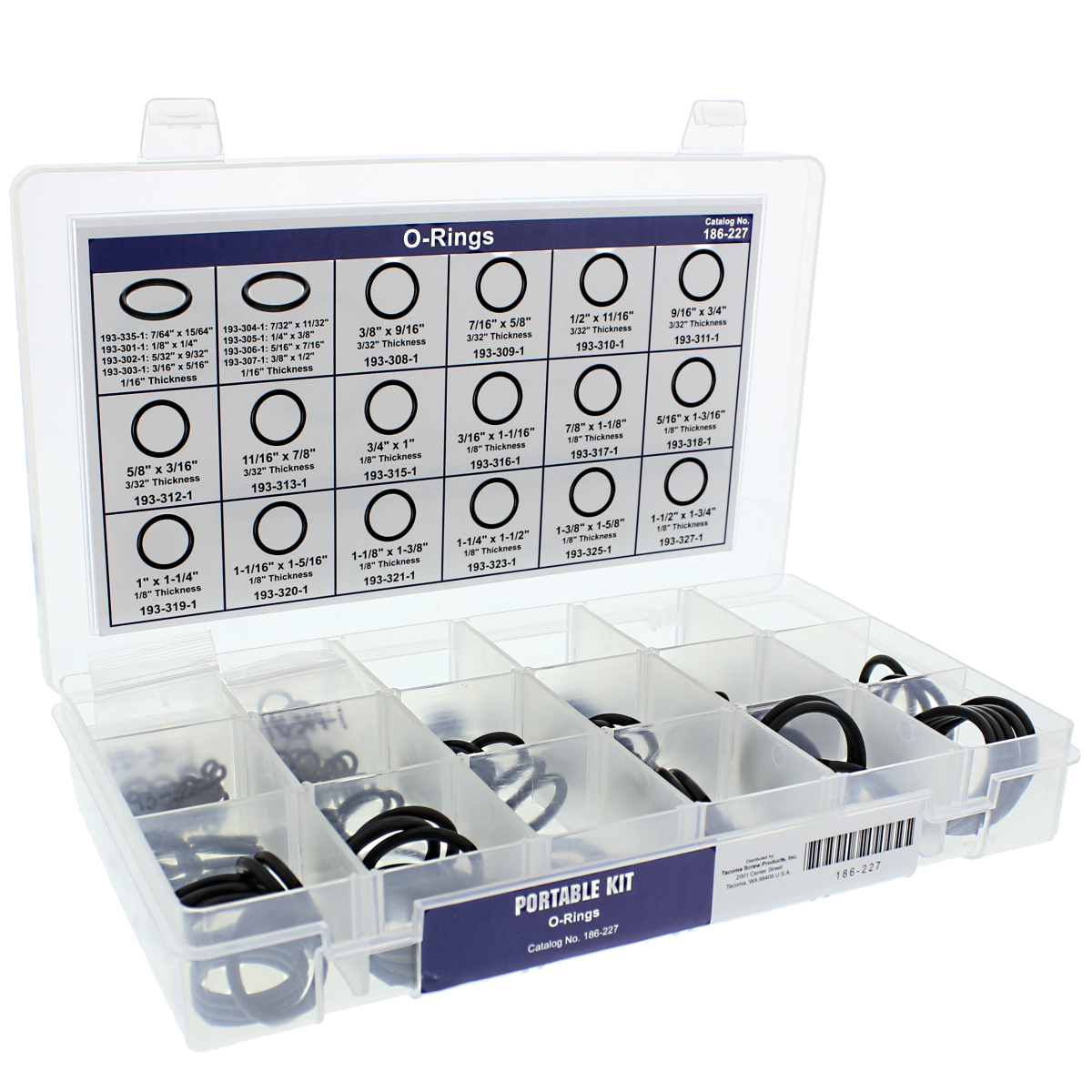 “O” Rings Portable Kit Assortment