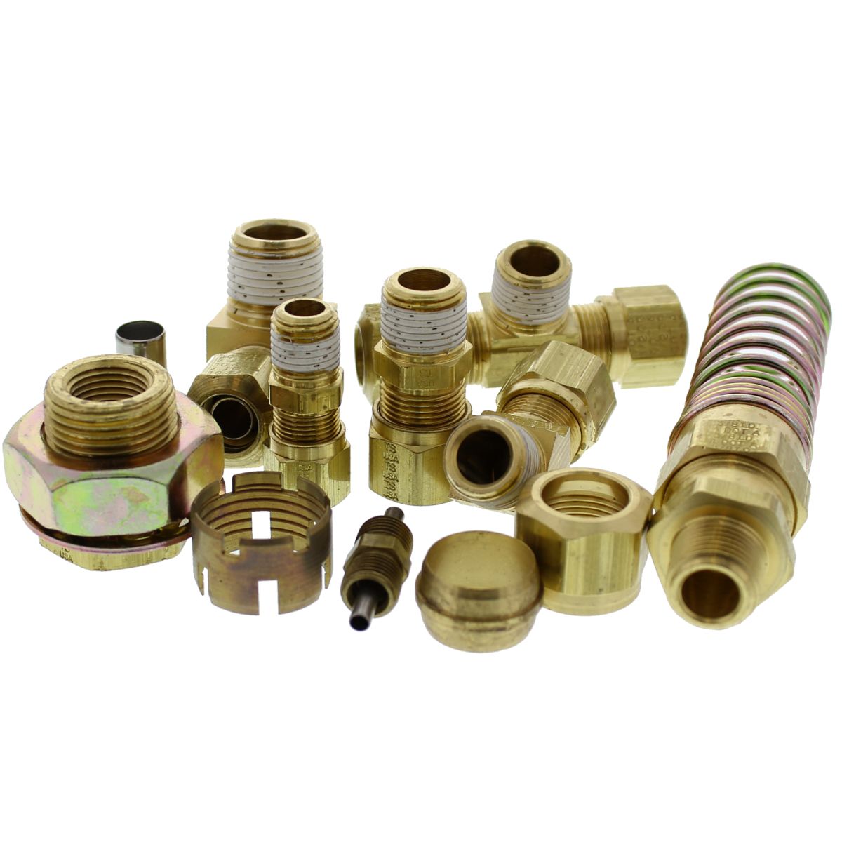 D.O.T Brass Fittings Master Assortment Bolt Bin Assortment