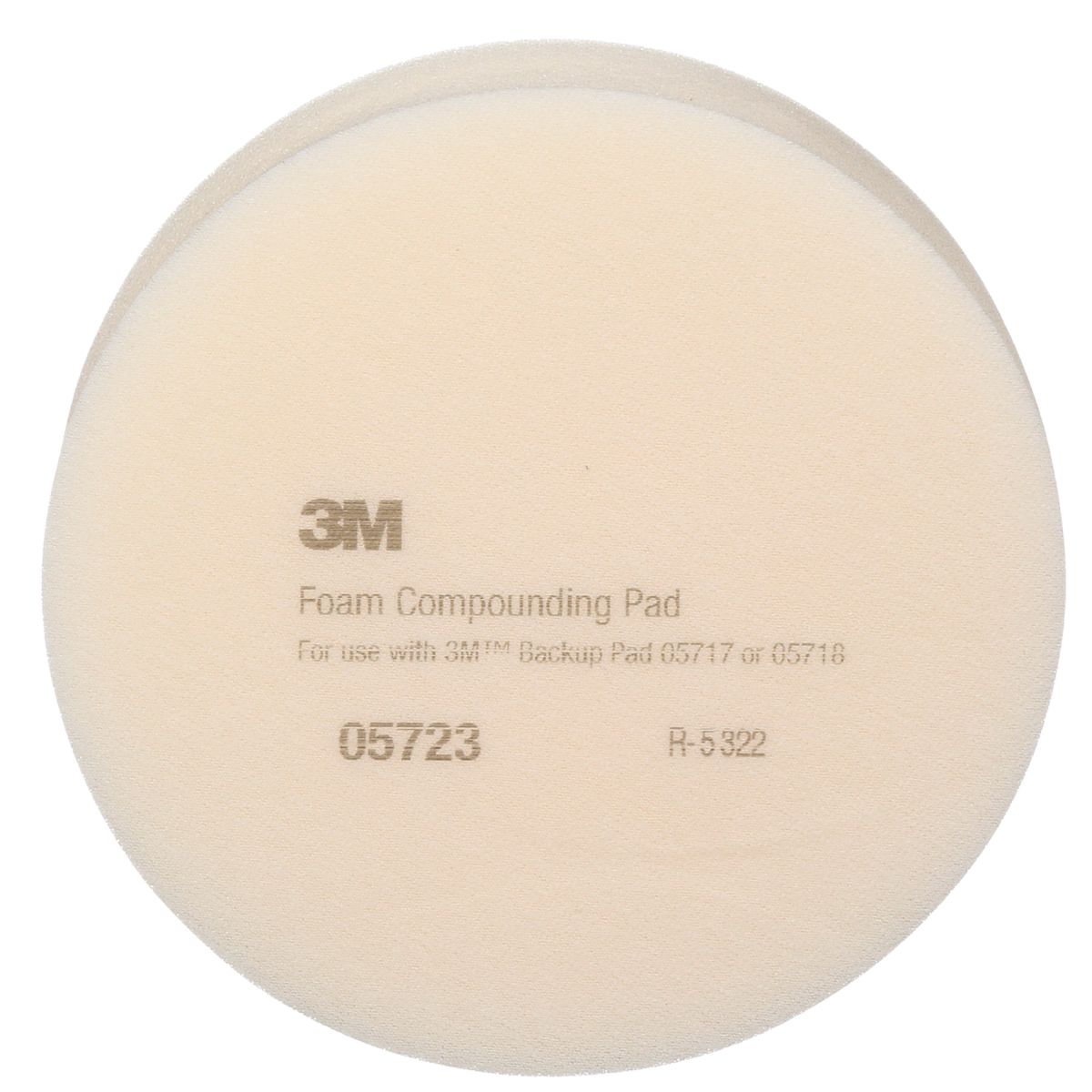 3M™ 05723 8" Foam Compounding Pad