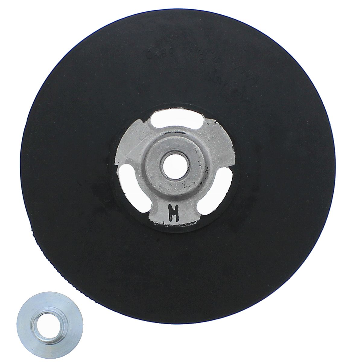 7" Rubber Pad with 5/8"-11 Disc Nut