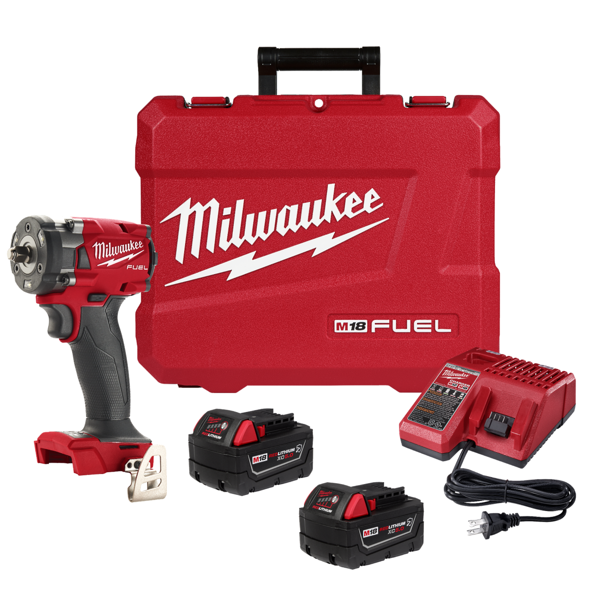 Milwaukee® 2854-22R M18 FUEL™ 3/8" Compact Impact Wrench Kit