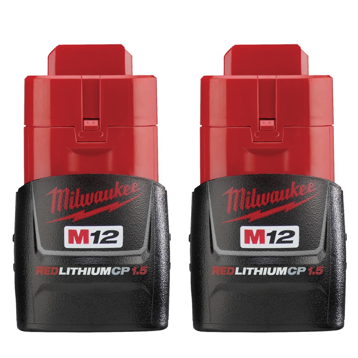 Milwaukee® 48-11-2411 M12 Redlithium™ CP1.5 Compact Battery 2/PK