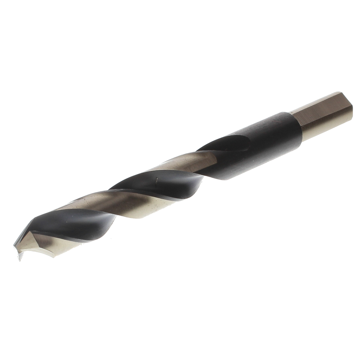 Drillco 1045N130  15/32" Reduced Shank Drill Bit - 3/8" Shank