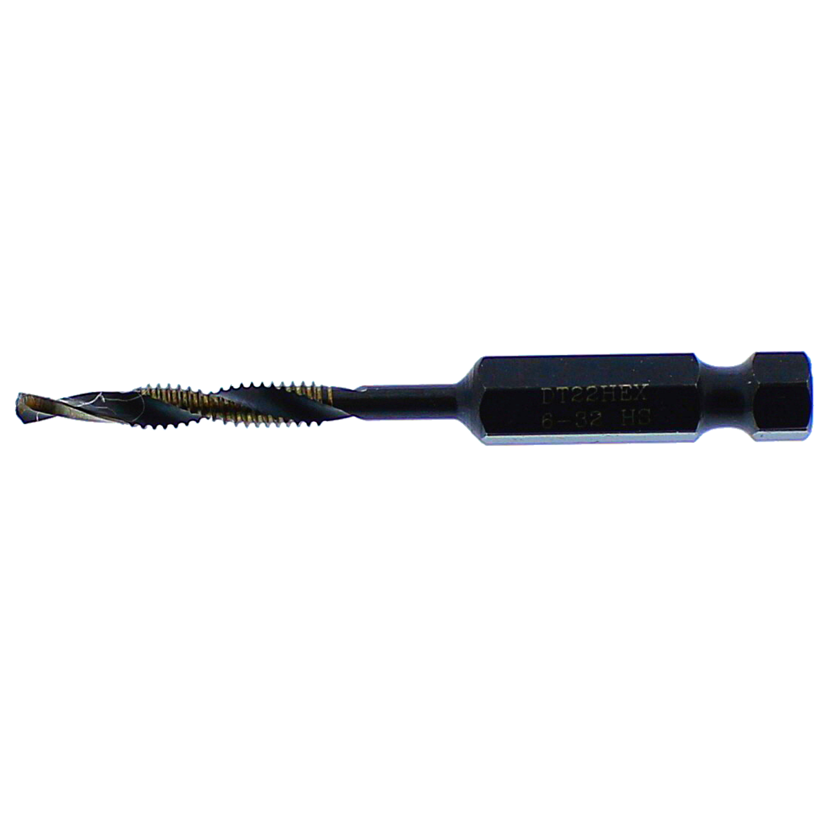 Champion DT22HEX-6-32 #6-32 Hex Shank Combination Drill and Tap
