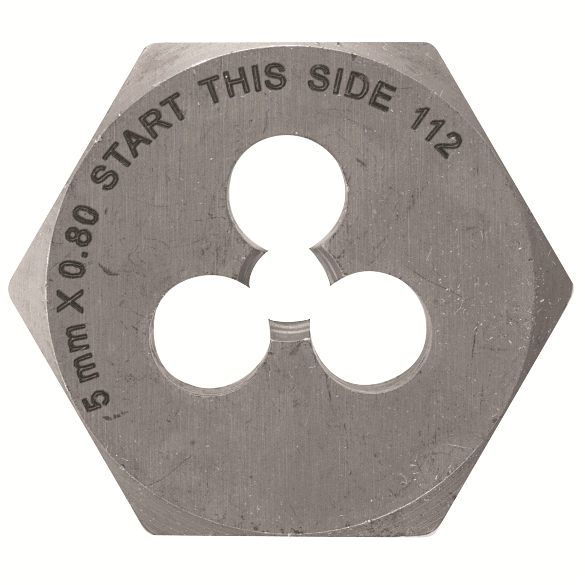 5 mm- .90 Carbon Steel Metric Hex Die
