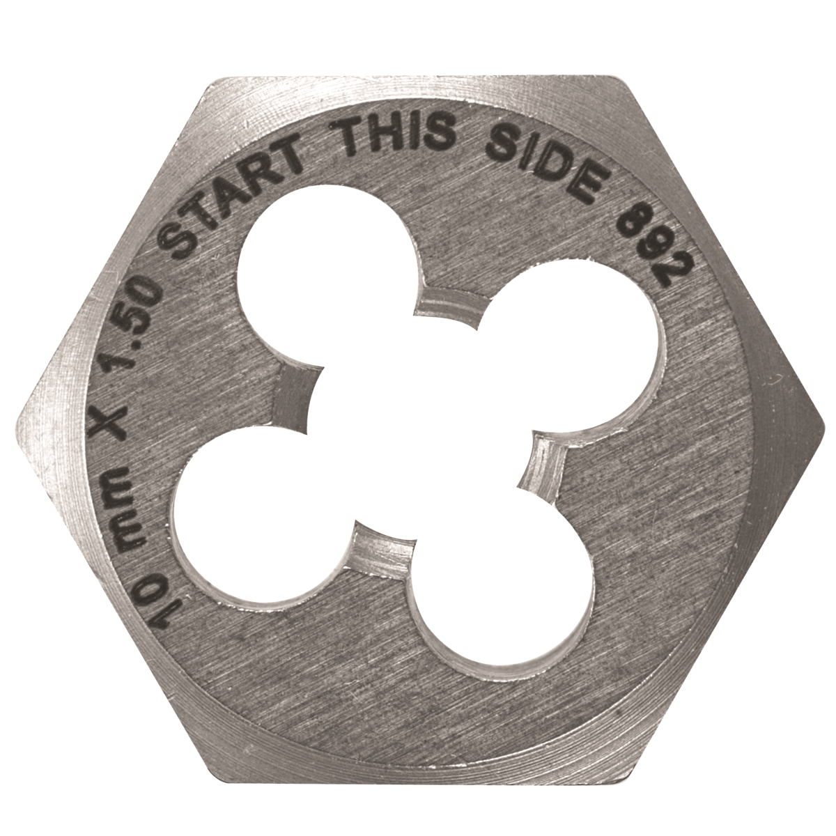 11 mm-1.50 Carbon Steel Metric Hex Die