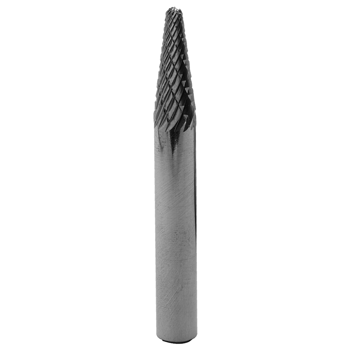 SGS Pro 15178 SL-1  1/4" x 5/8" Double Cut Ball Nosed Cone 14 Degree Ferrous Bur