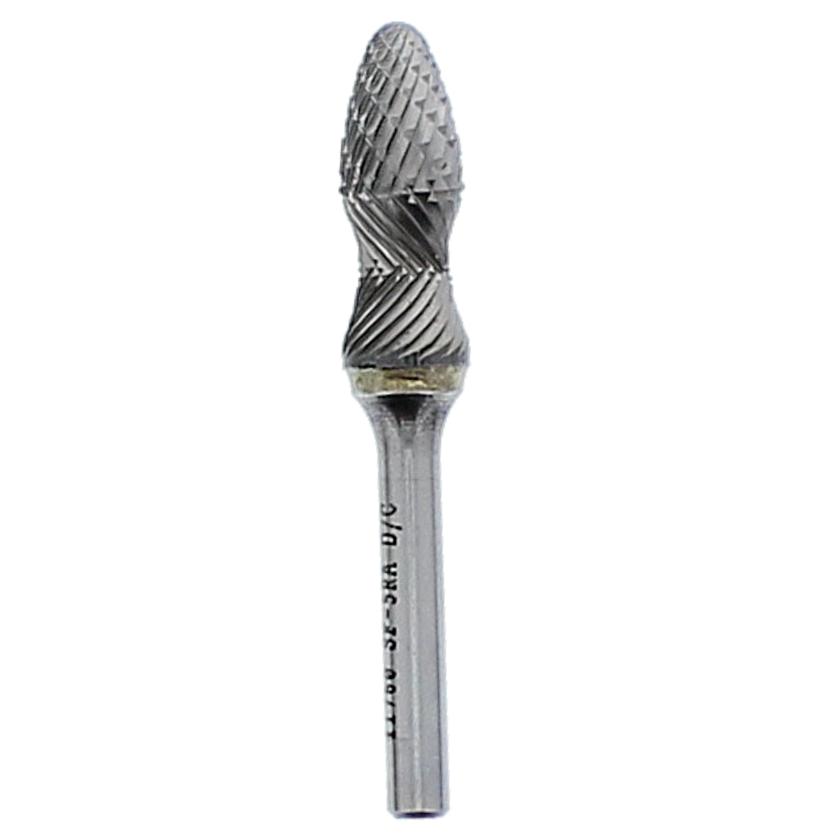 SGS Pro 11760 SF-5RA-D/C  1/2" x 1-1/4 Double Cut Radius Ball Nosed Tree Ferrous Bur