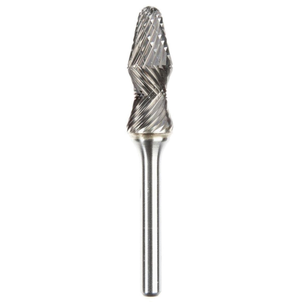 SGS Pro 11764 SL-5RA-D/C  1/2" x 1-1/4" Double Cut Radius Ball Nosed Cone Ferrous Bur