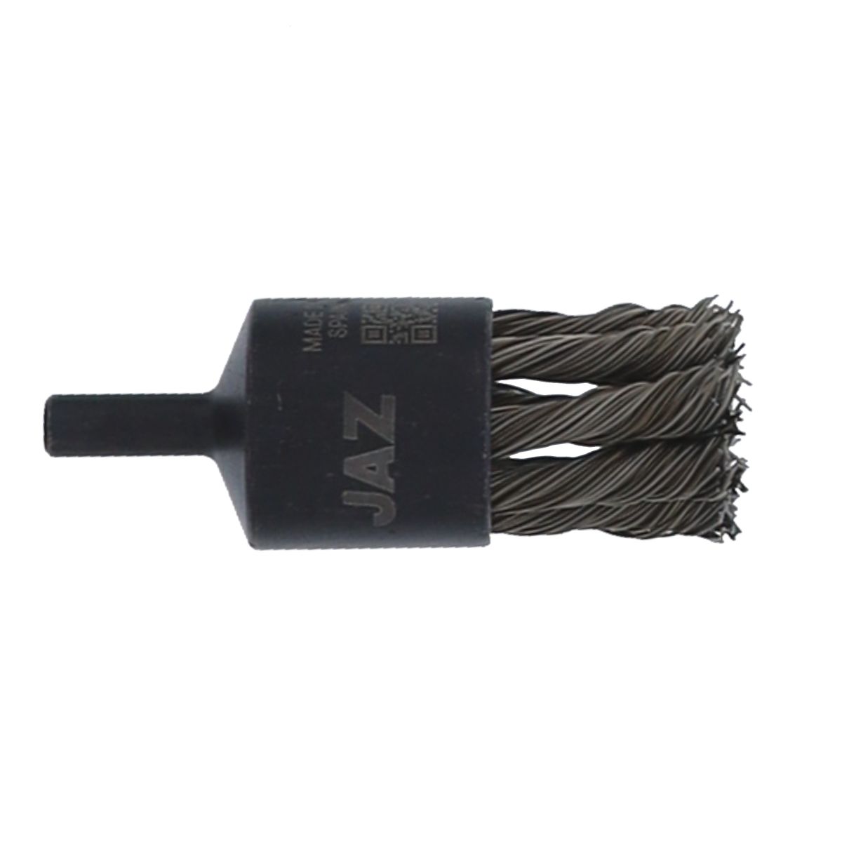 1" 1/4" Stem .020" Twist Knotted Wire End Brush — Steel